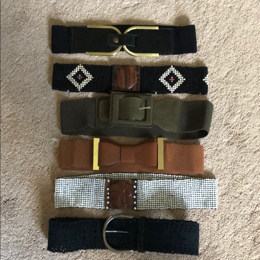 Belts Belts And More Belts  All Size Small